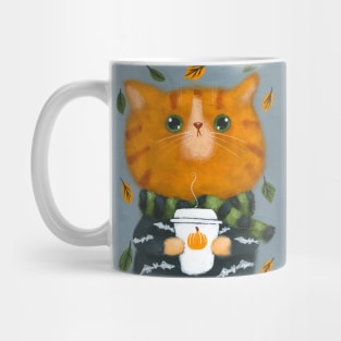 Pumpkin Spice Kitty Mug